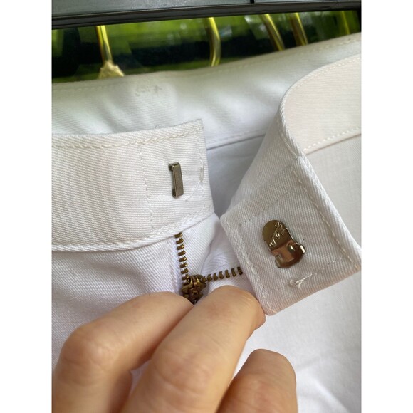 Dikies White Straight Leg Pants Painters Plus Size 24 Regular/Inseam 33 - Picture 5 of 7